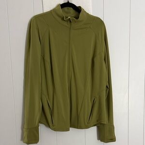 Lululemon Bronze Green Instill Jacket Size 20